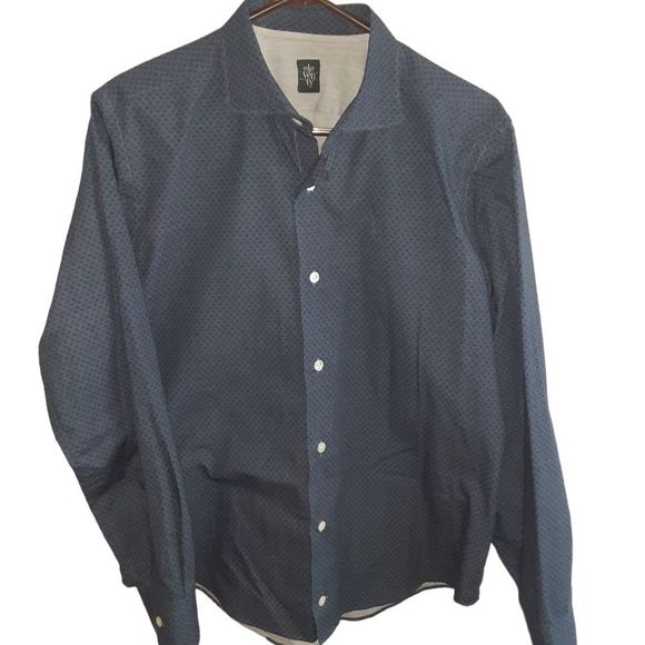 Eleventy "First Class - Midnight floral print" casual button down - Picture 9 of 9